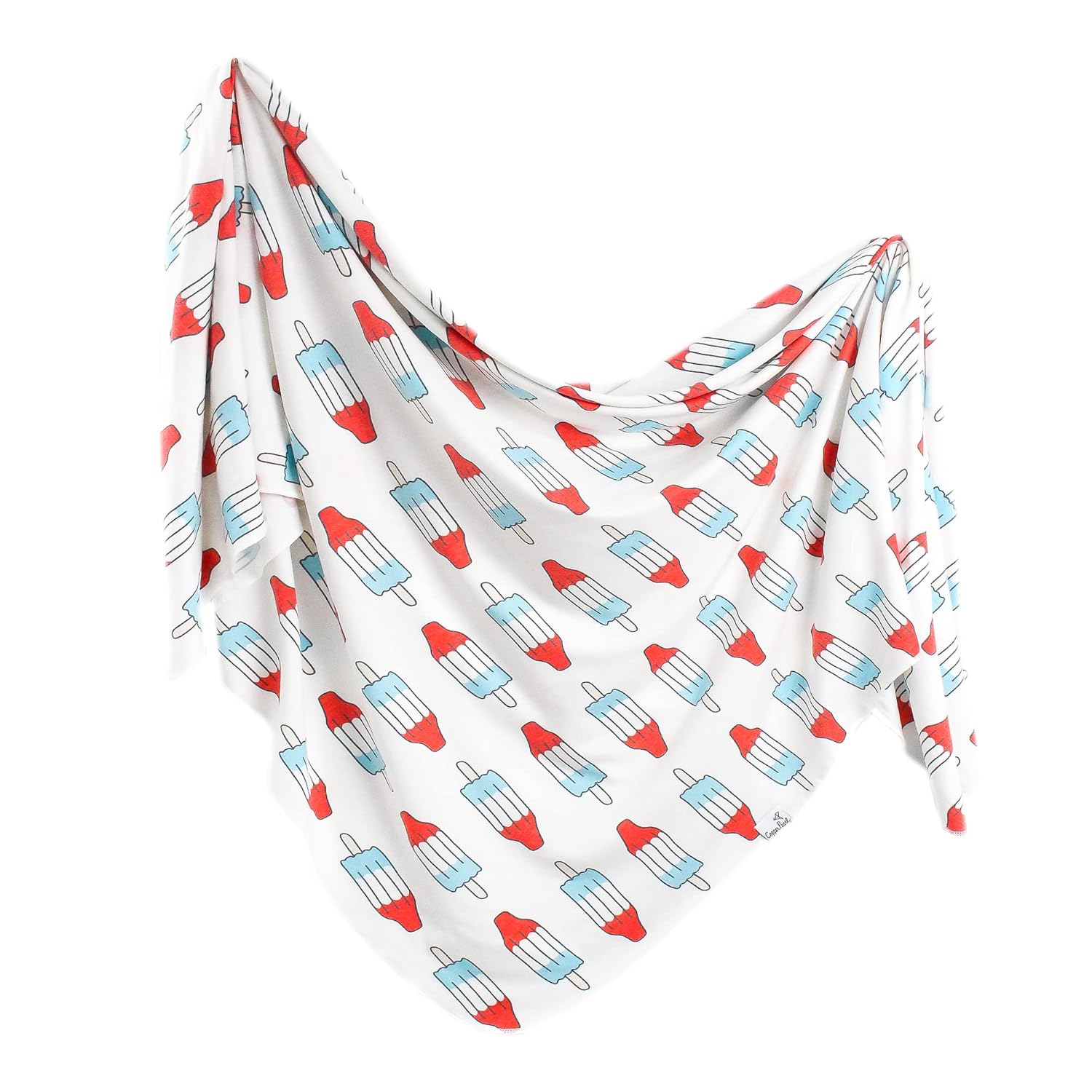 Copper Pearl Baby Swaddle Blanket – Premium Knit Baby Blanket, Large Soft Stretchy Receiving Blankets for Baby Boy and Girl, Swaddles for Newborn, Infant, and Toddler (Rocket)