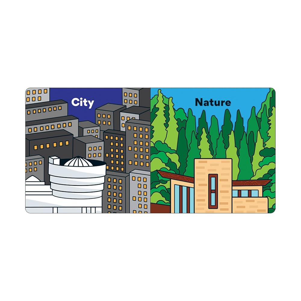 Amazon.com: Opposites with Frank Lloyd Wright: 9780735354081