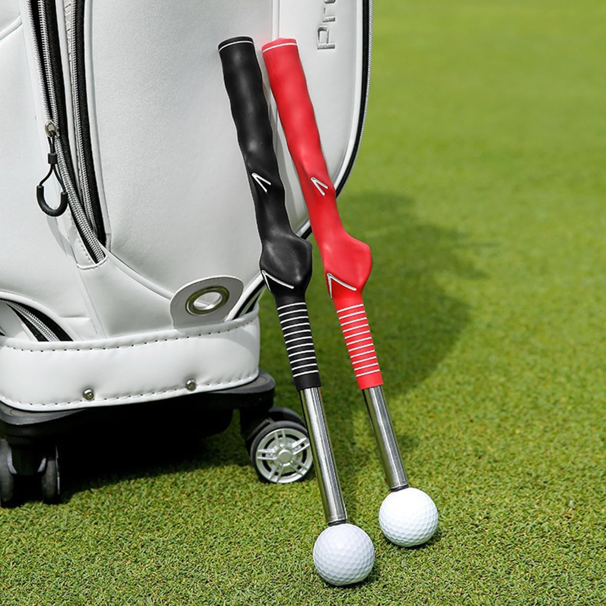 Entrenador de swing de golf ajustable con sonido de impacto TP14 38.5-66 cm retráctil