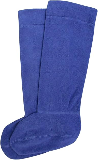 Calcetines para botas de agua Wellington, unisex, calentitos y suaves Azul  azul marino 43-44: Amazon.es: Ropa