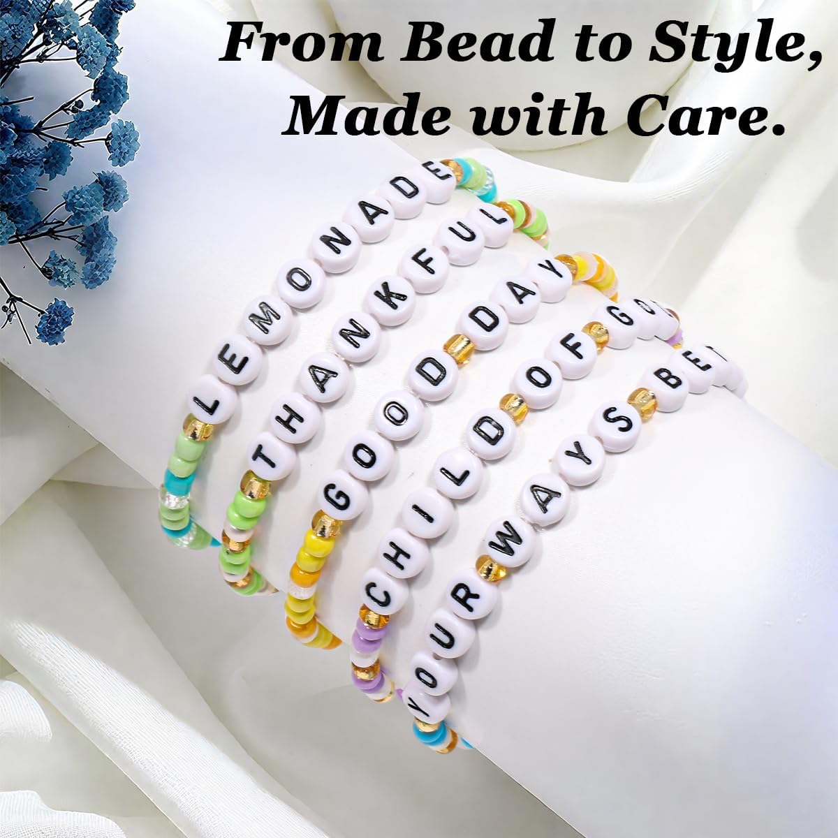AICase for Forrest Frank Merch Bracelets Merchandise for Forest Frank Stuff | Outfits for Concert, Shirt Accessories Vinyl Lemonade Good Day Jewelry Poster Gifts for Birthday Christmas Stocking Stuffers