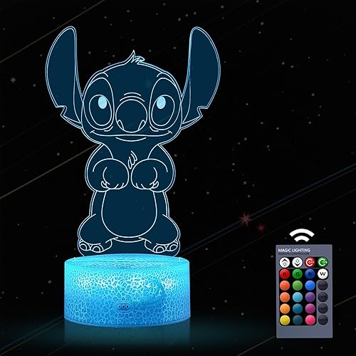 Cute Night Light, 3D Bedroom Decor Birthday Christmas Party Smart