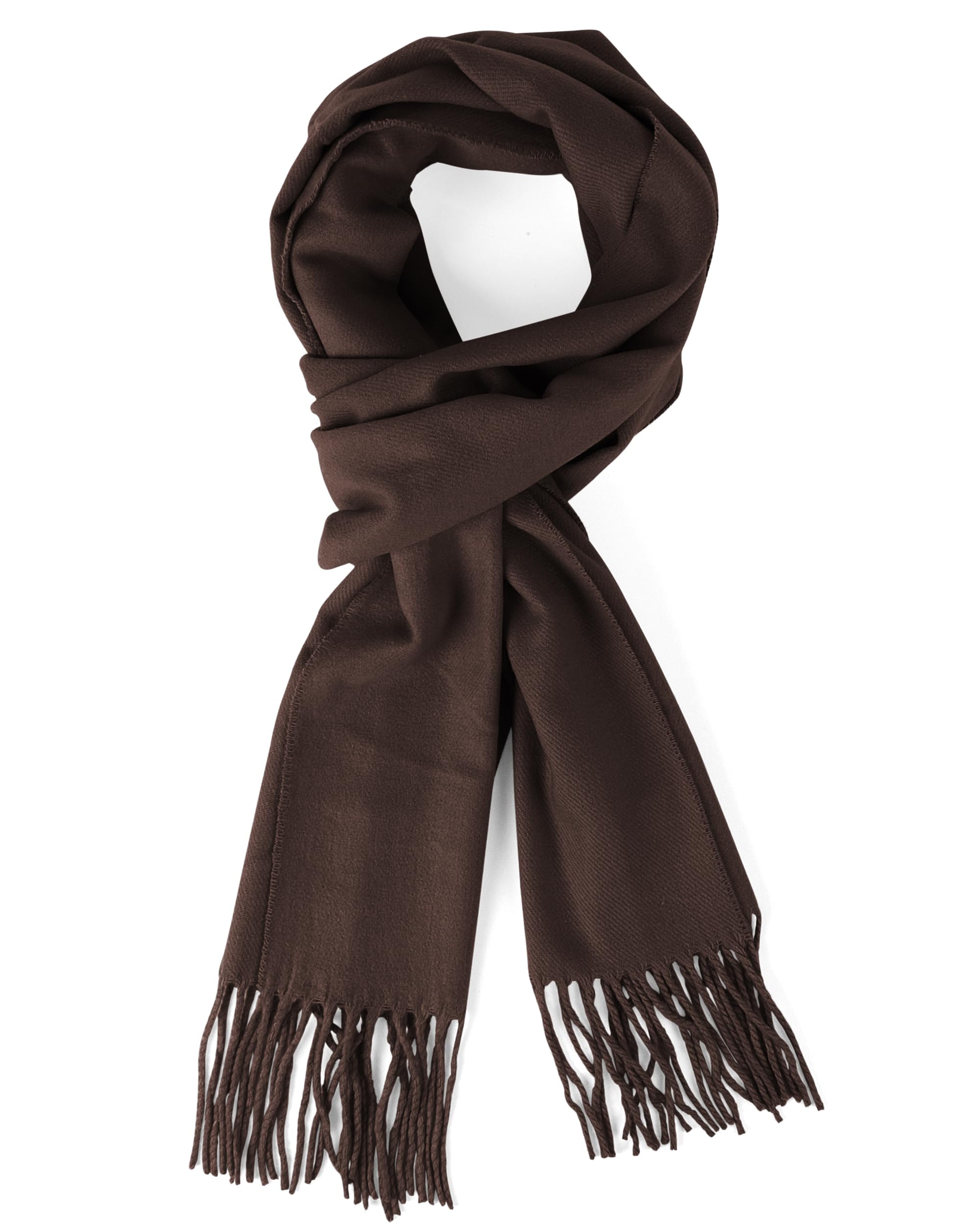 boxed-gifts Cold Weather Winter Scarves for Men &amp; Women - Cashmere Like Acrylic Long Soft Scarves