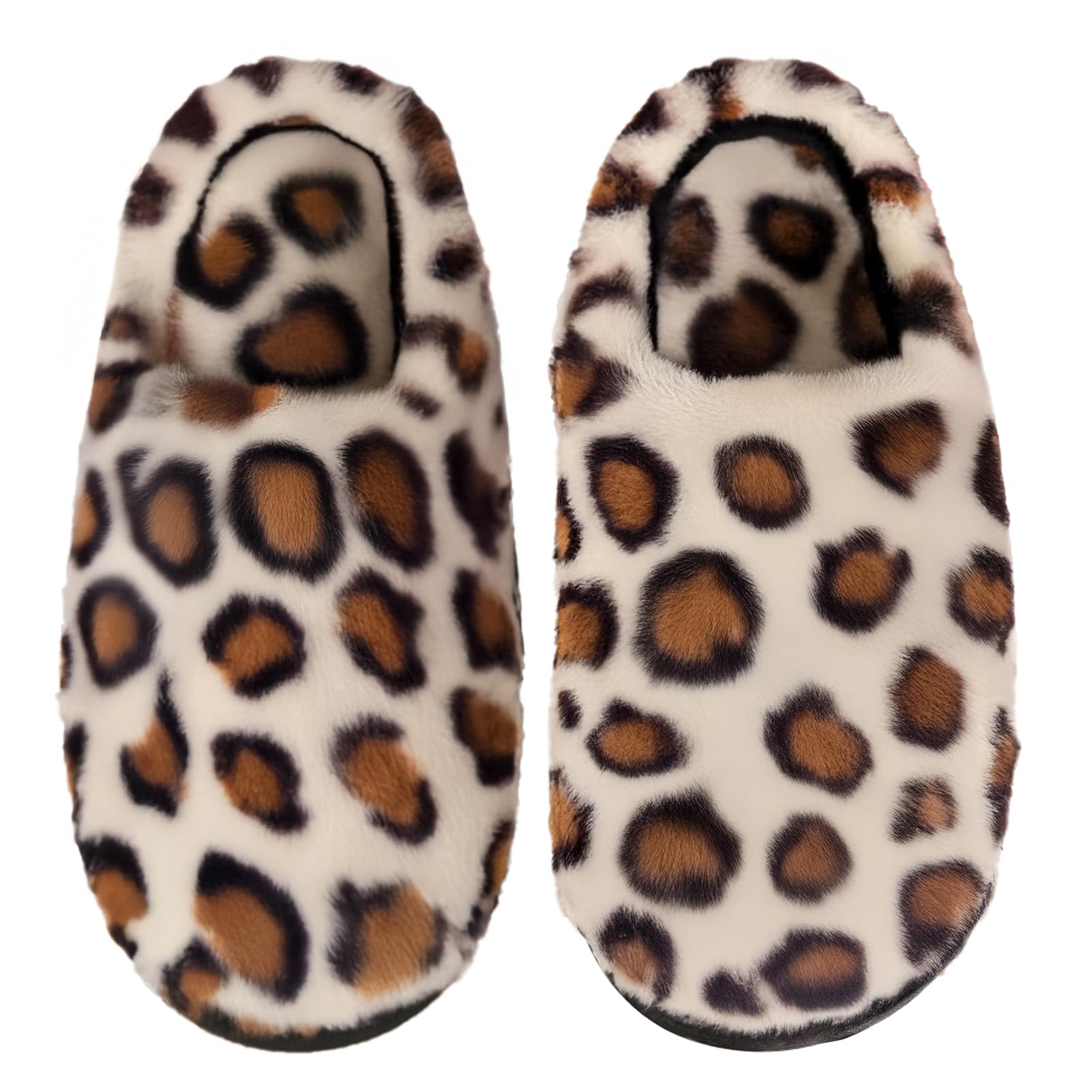 Halloween Christmas Slippers Checkered Scuff for Women and Men Holiday Indoor Bedroom Fluffy Warm Fleece Slippers Winter Soft Cozy Home Non-Slip Soft