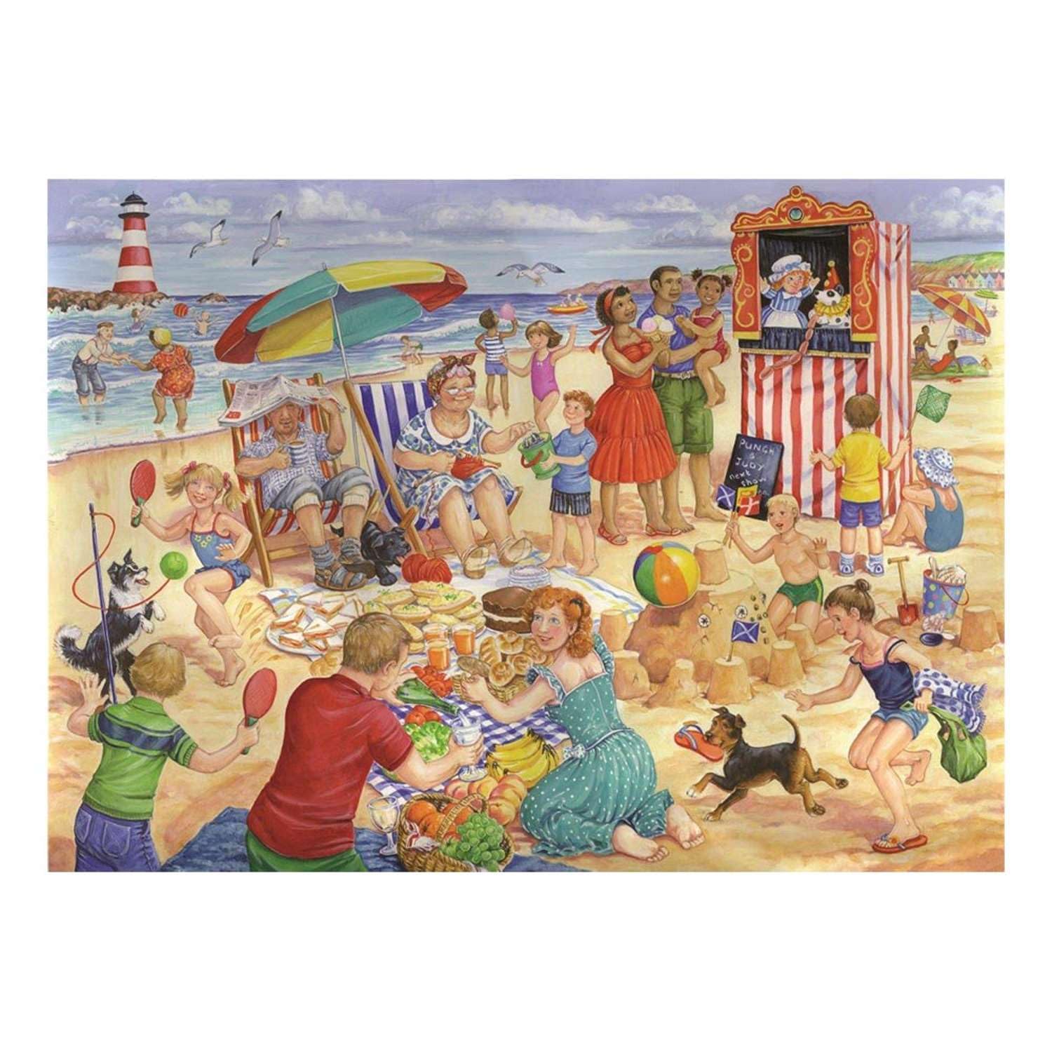 Puzzle 250 pièces - Pièces XXL - Trip To The Seaside
