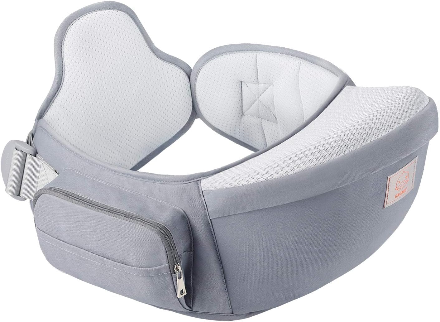 GAGAKU Baby Waist Stool Carrier with Adjustable Dual Waist Belts Soft Baby Hip seat Carrier