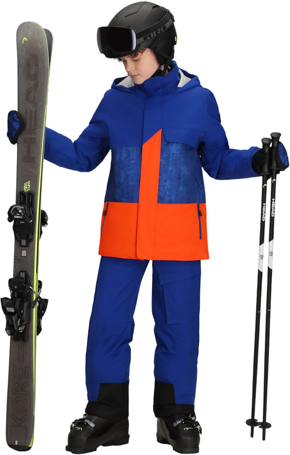 Obermeyer Boys Axel Ski Jacket, Waterproof Breathable, Insulated with 2-way Stretch, Extended Wear System