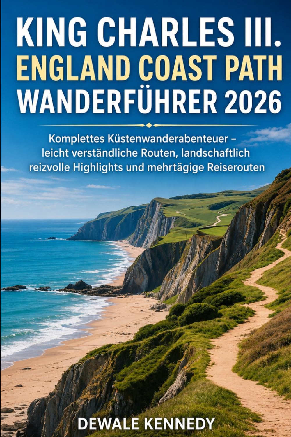 KING CHARLES III. ENGLAND COAST PATH WANDERFÜHRER 2026: Komplettes Küstenwanderabenteuer – leicht verständliche Routen, landschaftlich reizvolle ... (THE EXPLORER'S TRAIL GUIDE SERIES)