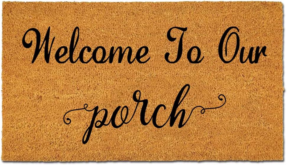 Accssoey Funny Doormat, Welcome Coir Mats Outdoor Funny, Bedroom Entrance Door Mat Absorbent Mat Anti-Slip Door Mat Absorbent Mat Door Mat Doorbell Broken Doormat 30"x18" : Patio, Lawn & Garden