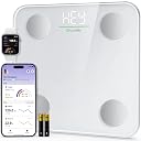 Ovutek Smart Scale for Body Weight, Bathroom Digital Weighing Machine for Fat Muscle BMI, Accurate Electronic Body Composition Monitors for People's Health, Compact Size, gallery image