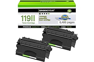 119II Compatible Toner Cartridge Replacement for Canon ImageClass Series Printers (Black, 2-Pack)
