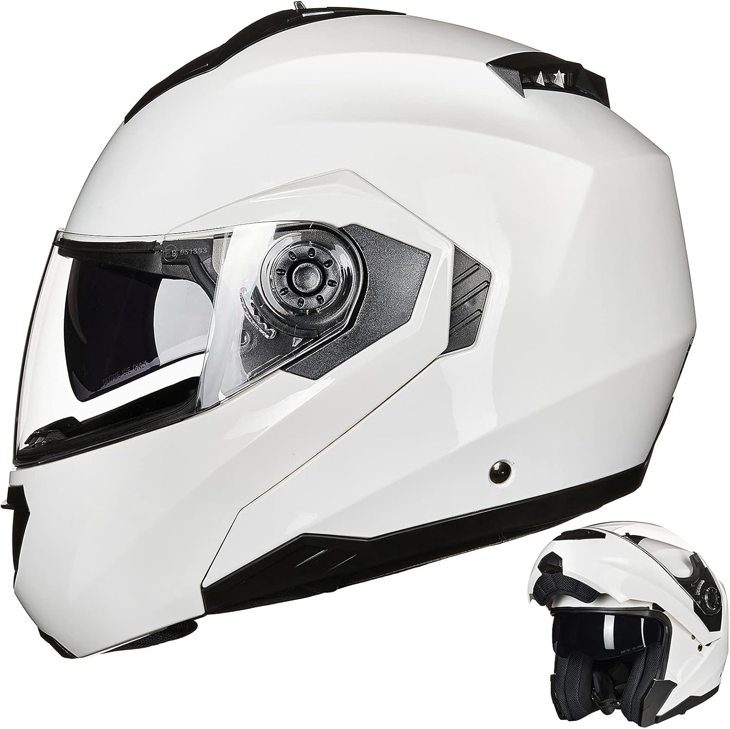 Cascos Moto Hombre ILM Dual Sport Adventure Casco De Motocicleta