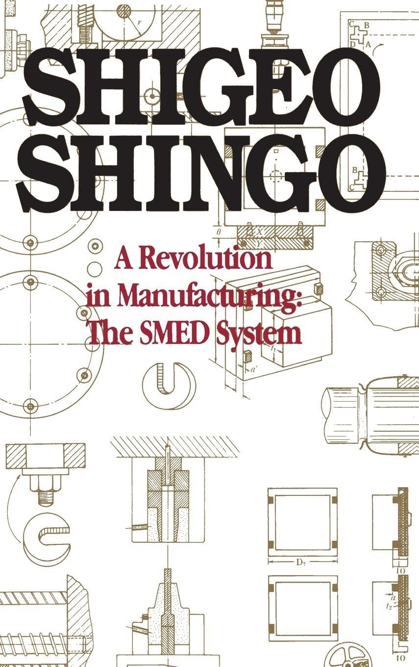 Routledge A Revolution in Manufacturing: The SMED System