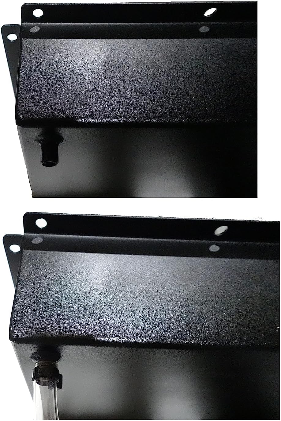 Baldwin Iron Works-Made in America-Aluminum-Recessed Trolling Motor Foot Pedal Pan Tray Black Compatible with All Garmin/Lowrance/Minn Kota/PowerPole/MotorGuide Trolling Motors
