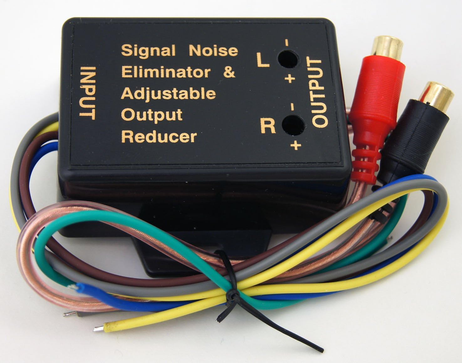 NEW Adjustable Line Level Converter High to Low Speakers to