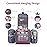 Hanging Toiletry Bag for Women Travel Makeup Bag Organizer Toiletries Bag for Cosmetics Essentials Accessories (Large, Dark Purple)