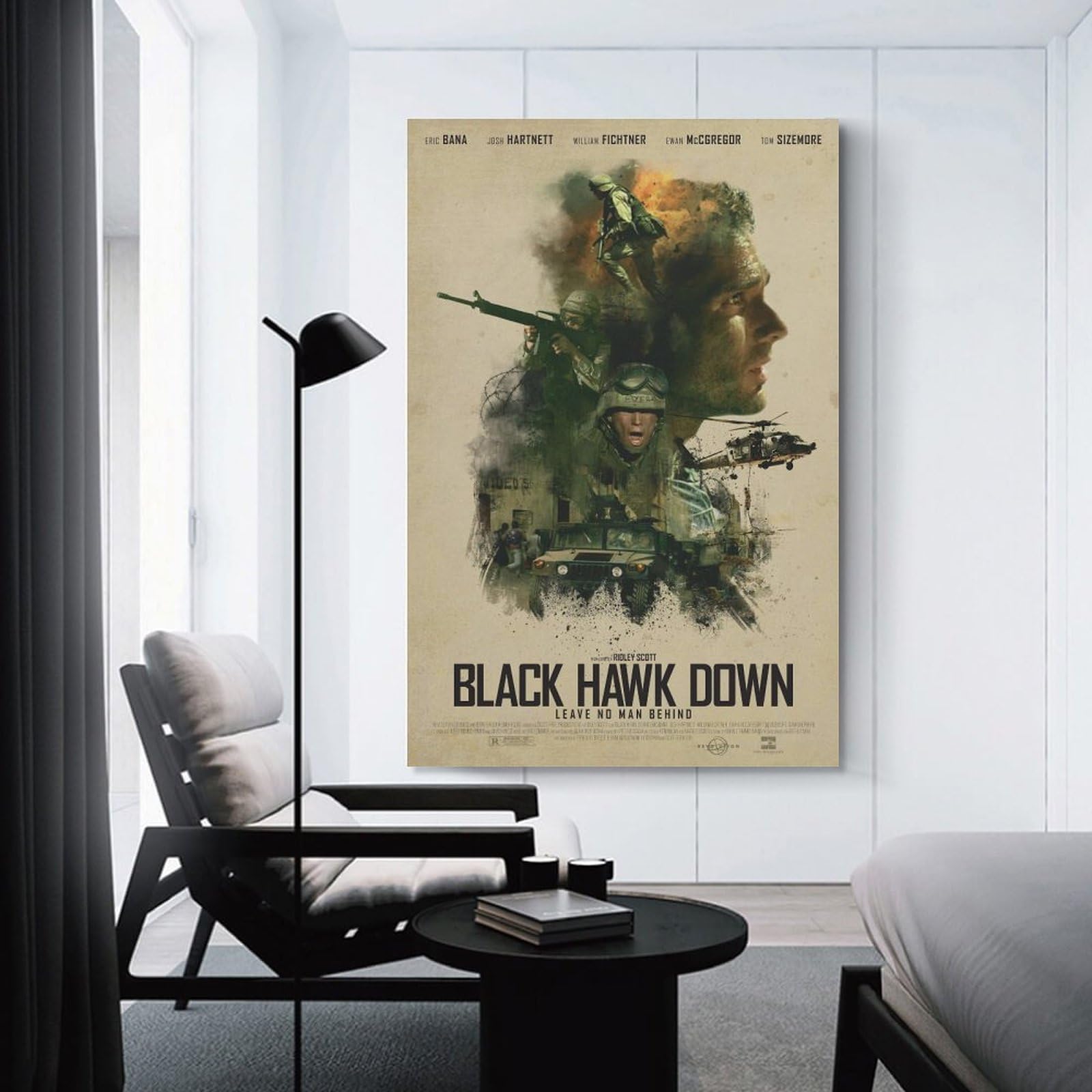 Amazon.co.jp: ブラックホークダウン戦争映画ポスター Black Hawk Down