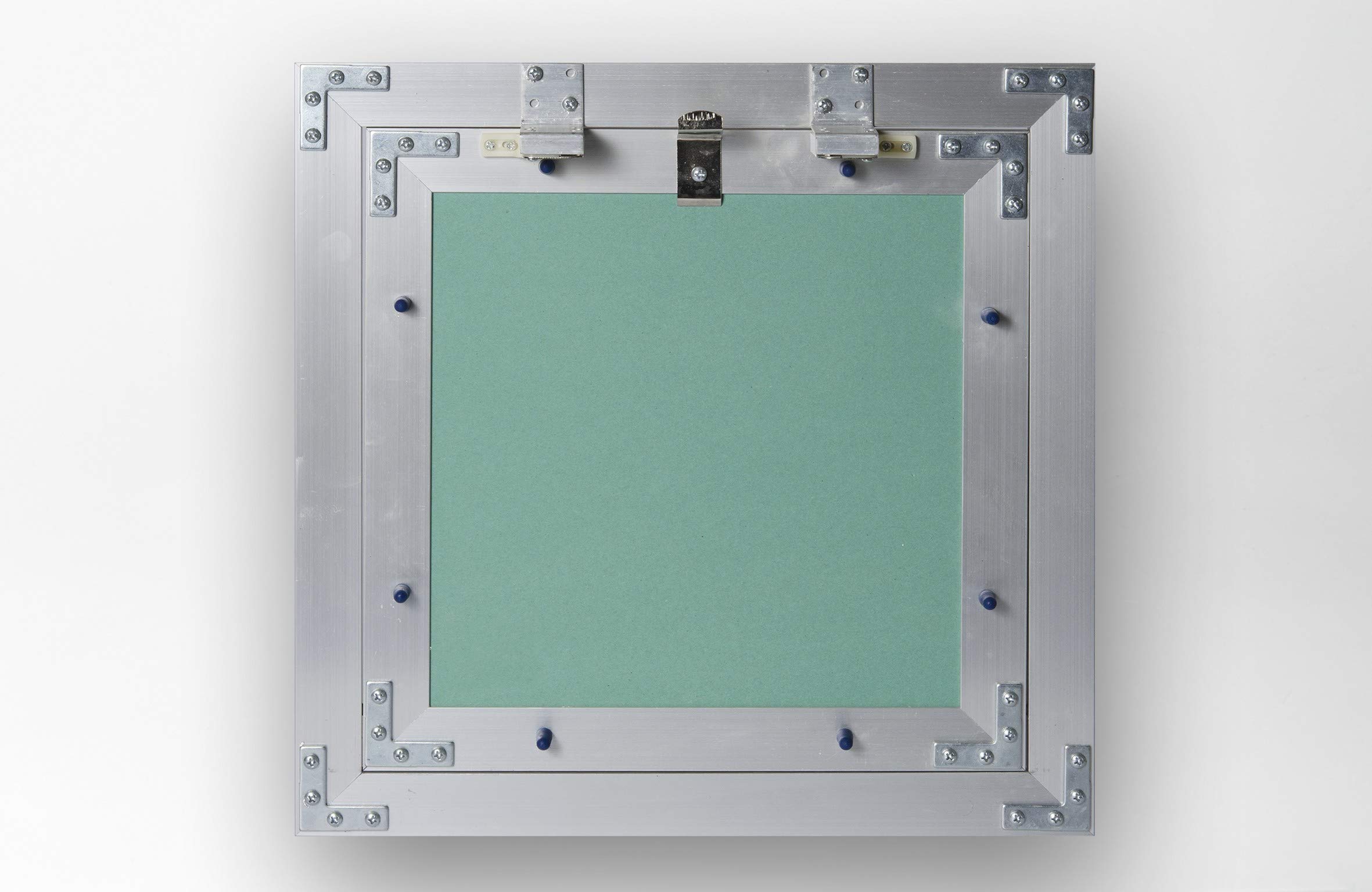AKIFIX NAMCP04089CP - Jarra de inspección de cartón yeso, con marco de aluminio revestido – Placa de 13 mm – Tamaño exterior – 50 x 80 cm
