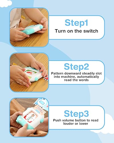 Miniatura 4 de Tarjetas didácticas para niños pequeños, juguetes sensoriales para niños pequeños, materiales de aprendizaje, 110 tarjetas didácticas audibles para