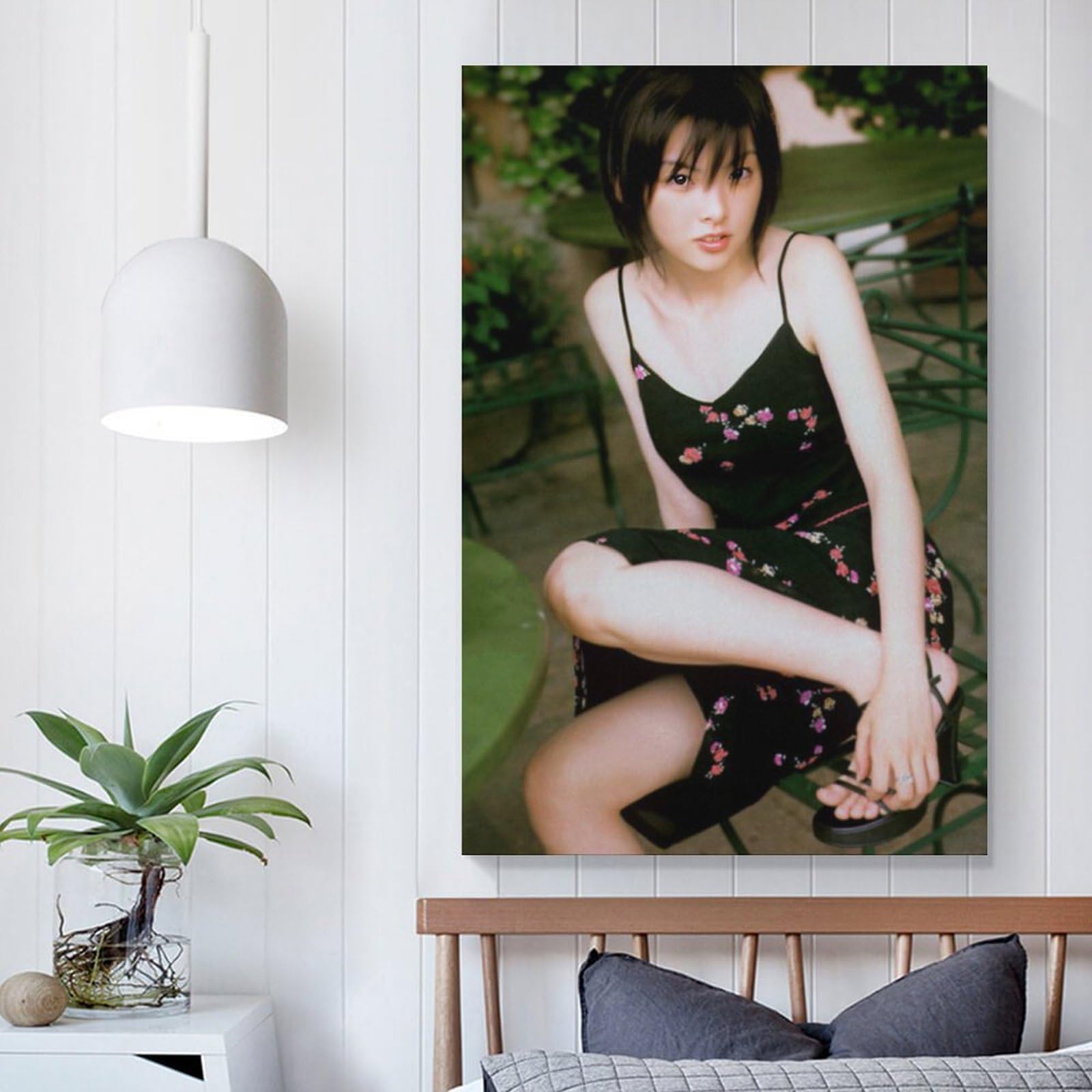 Amazon.co.jp: ノーブランド品田中麗奈下着セクシー写真アートパネル