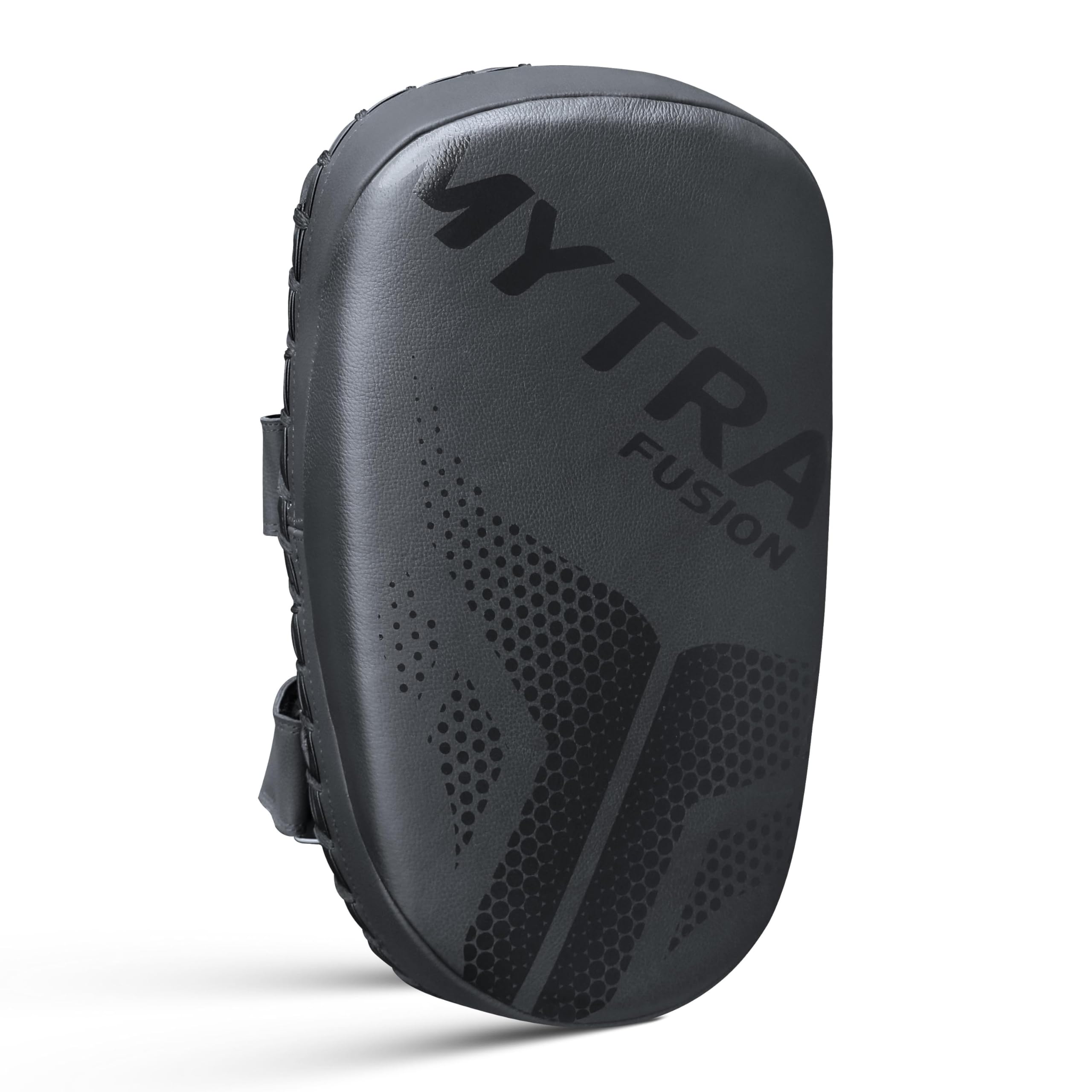 Mytra Fusion Pao Curvi in Pelle Colpitori per MMA, Kickboxing, Taekwondo, Allenamento e Arti Marziali Scudo Kick Pad Thai X 1 Unità Singola