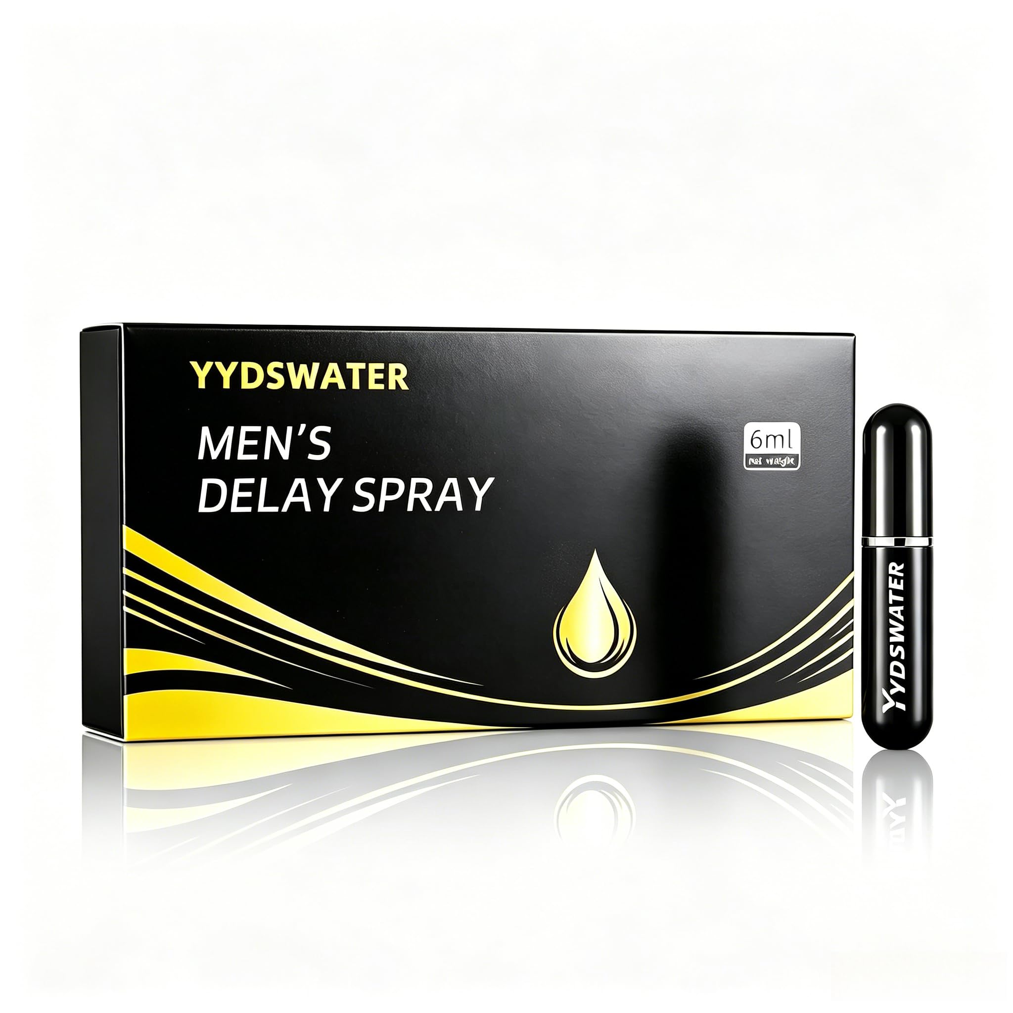 Verzögerungsspray für Männer 6 ml – Diskretes Kapsel-Design, Langanhaltende Ausdauer & Kontrolle, Premium-Geschenkbox & Diskreter Versand.