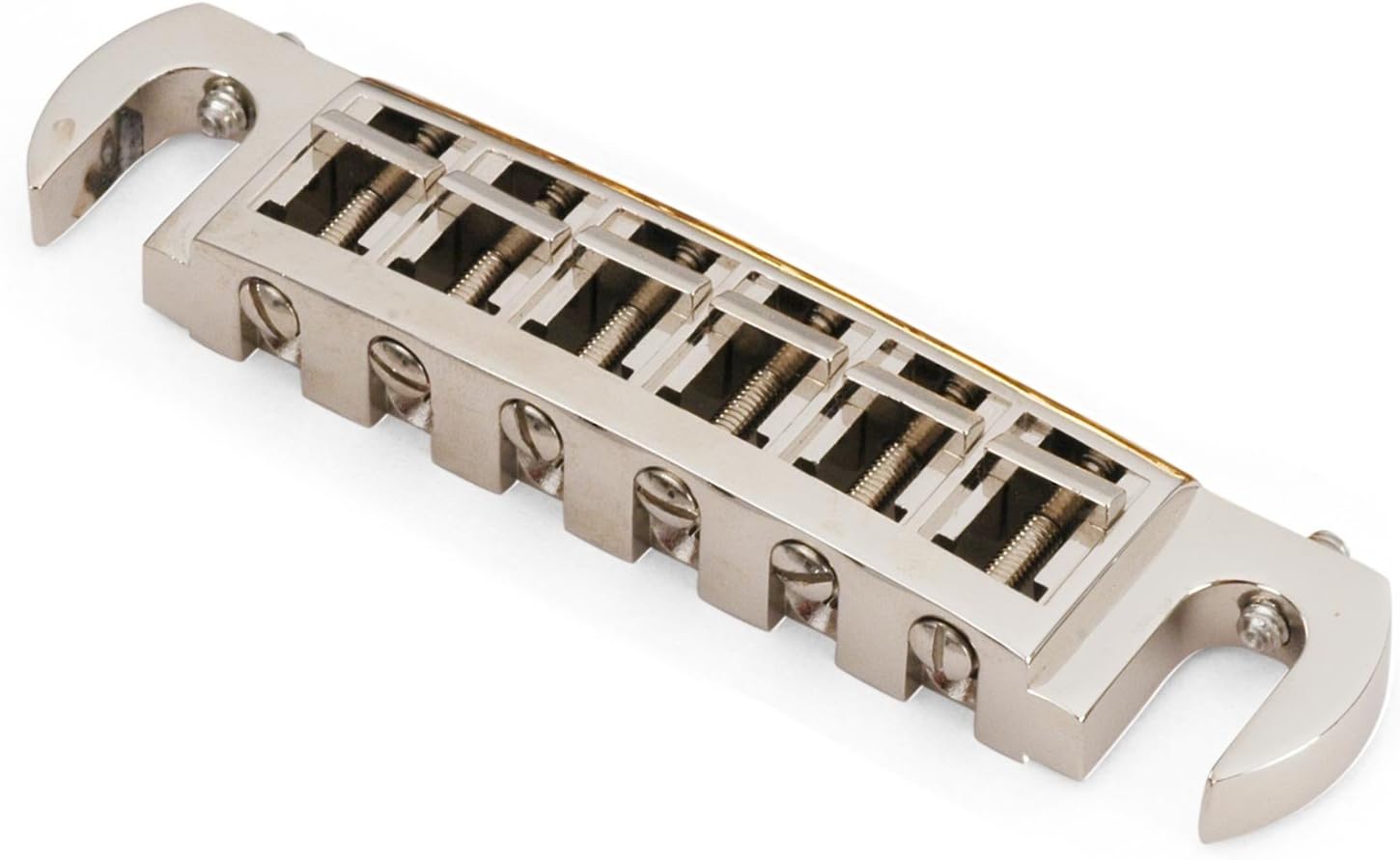Pigtail Aluminum Wraparound Bridge, Nickel