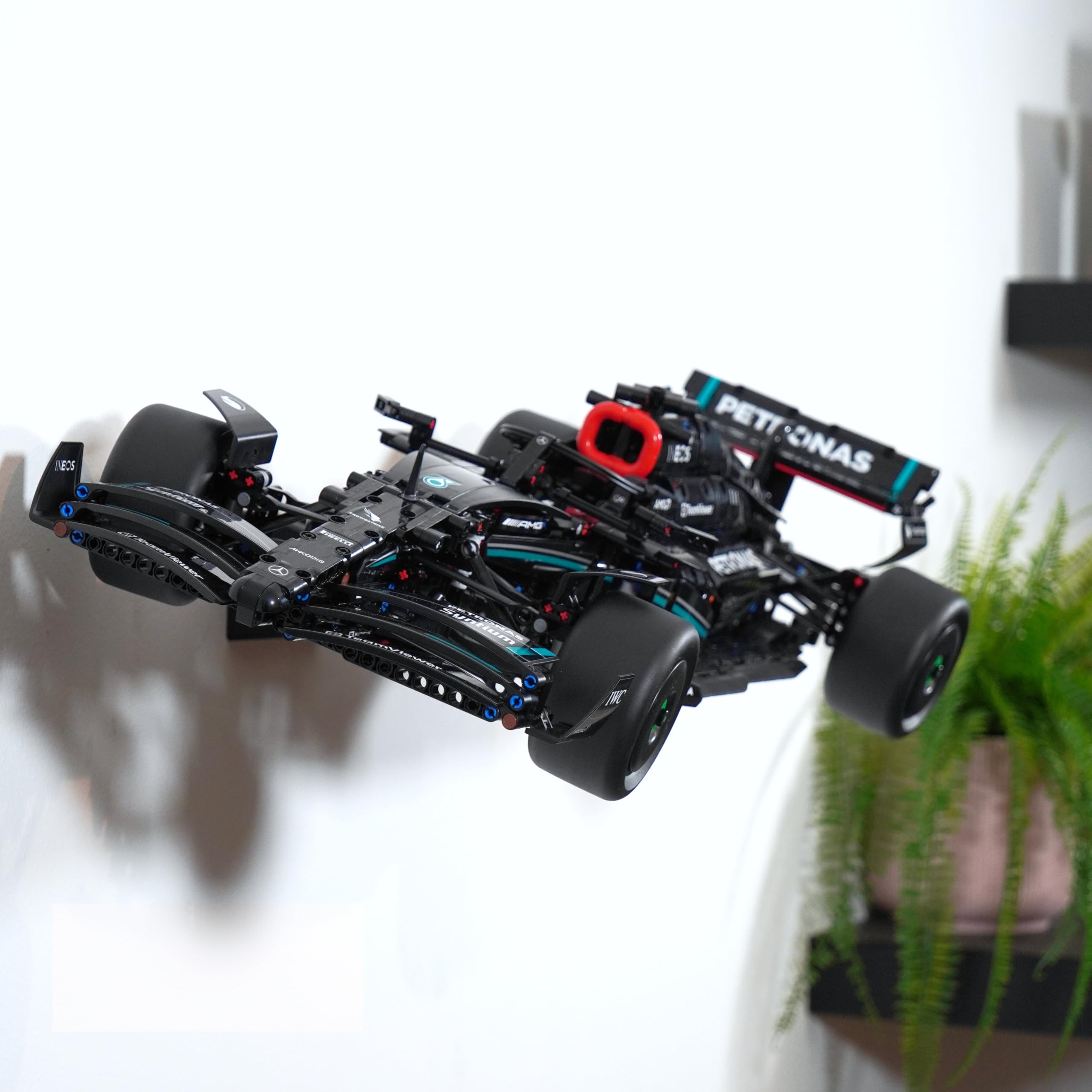 Wall Mount Display for Lego Technic Mercedes-AMG F1 W14 42171 (Horizontal) | Custom-fit P…