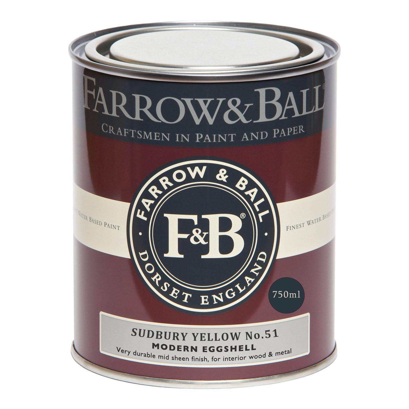 F&B Modern Eggshell-Sudbury Yellow-750 L