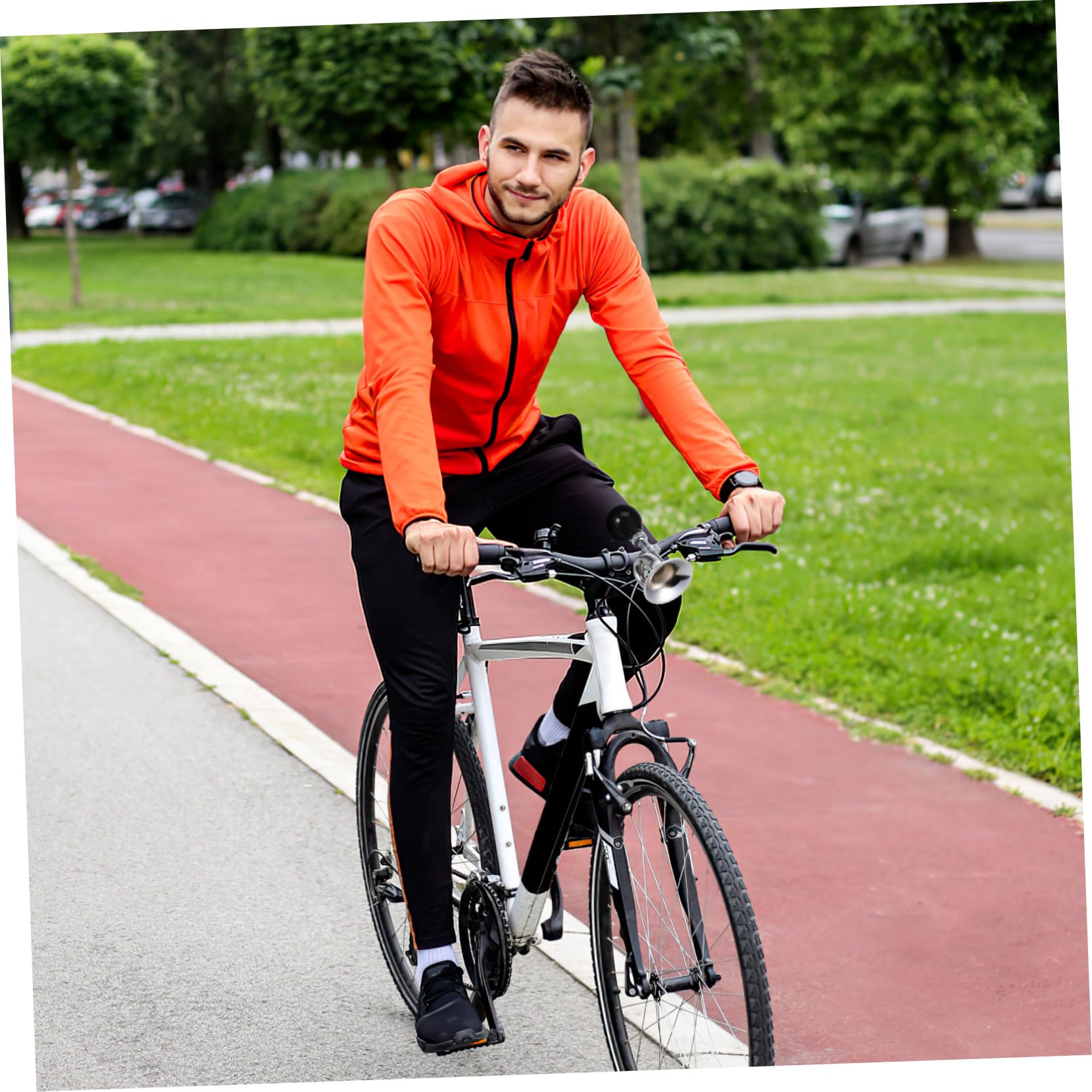 Sonnette de vélo klaxon Fort pour vélo klaxon de vélo Sonnerie de vélo Cloche de Cyclisme Cloches Cloche de vélo très Bruyant klaxon d'accessoires de vélo