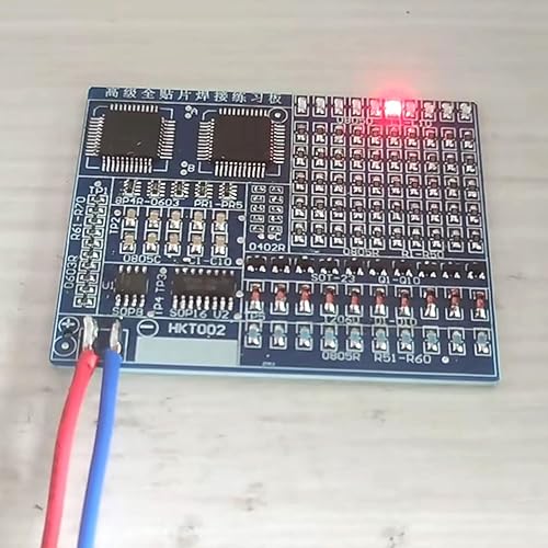 Miniatura 10 de ISolderStore Kit de práctica de soldadura SMD SMT Kit DIY electrónica DIY Kits de soldadura proyecto de soldadura Junta de entrenamiento