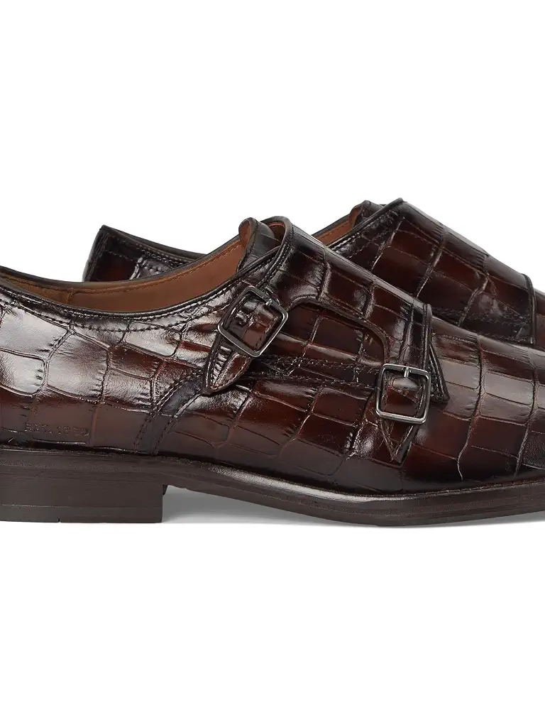 Johnston & Murphy Sullivan Double Buckle Cap Toe