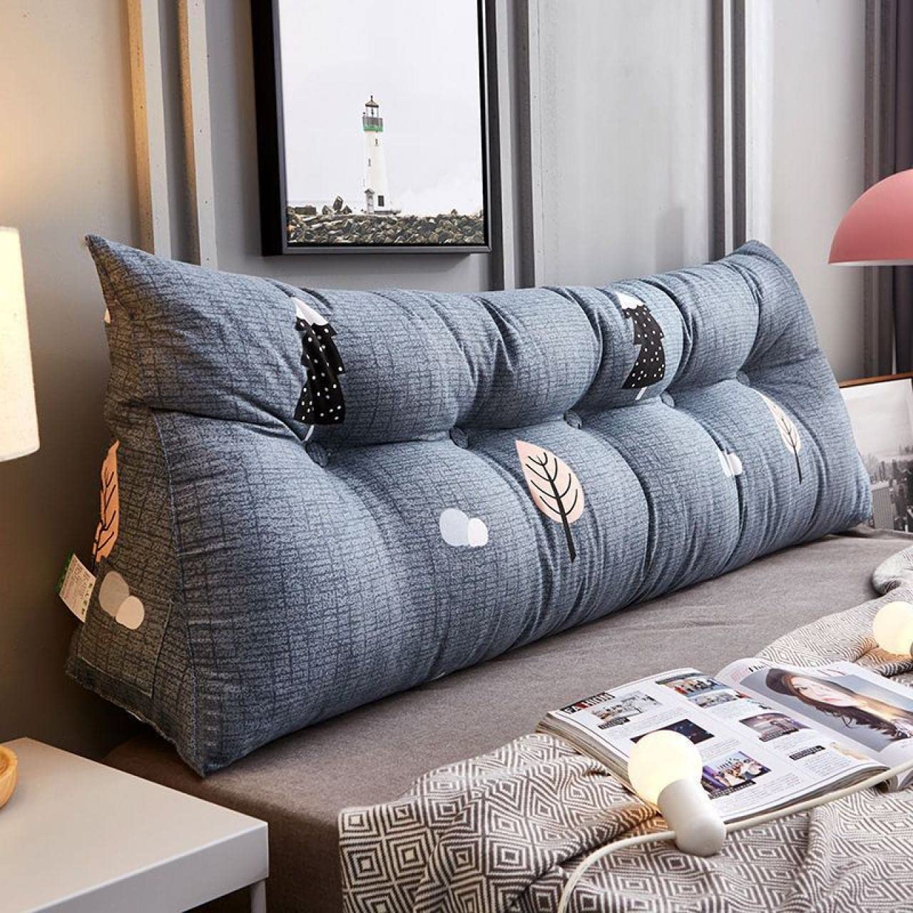 背もたれ クッション ベッド 三角 背もたれクッション 80*50*20cm1 Amazon｜背もたれ クッション 三角クッション ベッド 大きい