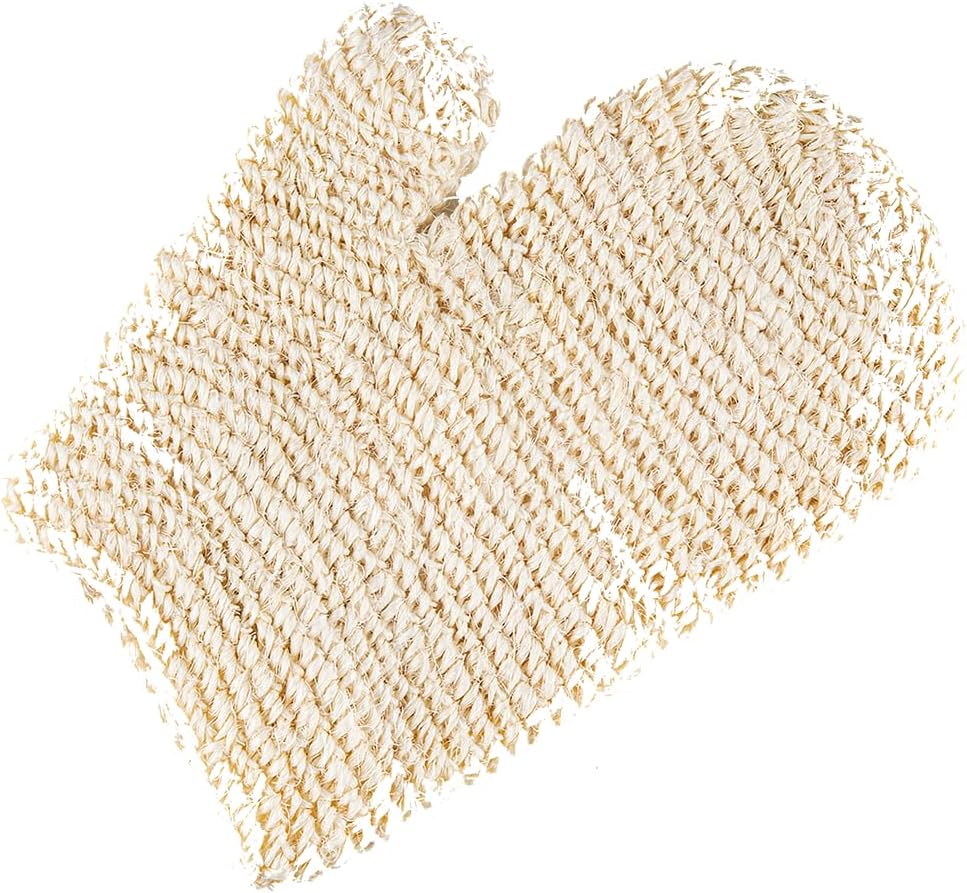 Baudelaire BA Sisal and Horsehair Glove, Bath Accessories