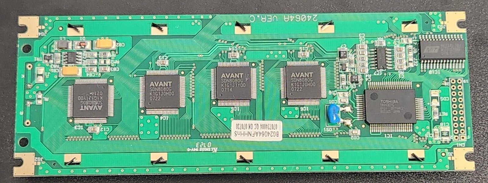 (1 PC) BG24064AFNHHN(207) Display Display grafico 240x64 b/n neg.