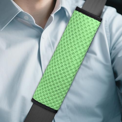 2 fundas para cinturón de seguridad de automóvil, almohadillas suaves para cinturón de seguridad, fundas para el cuello, protector de correa de