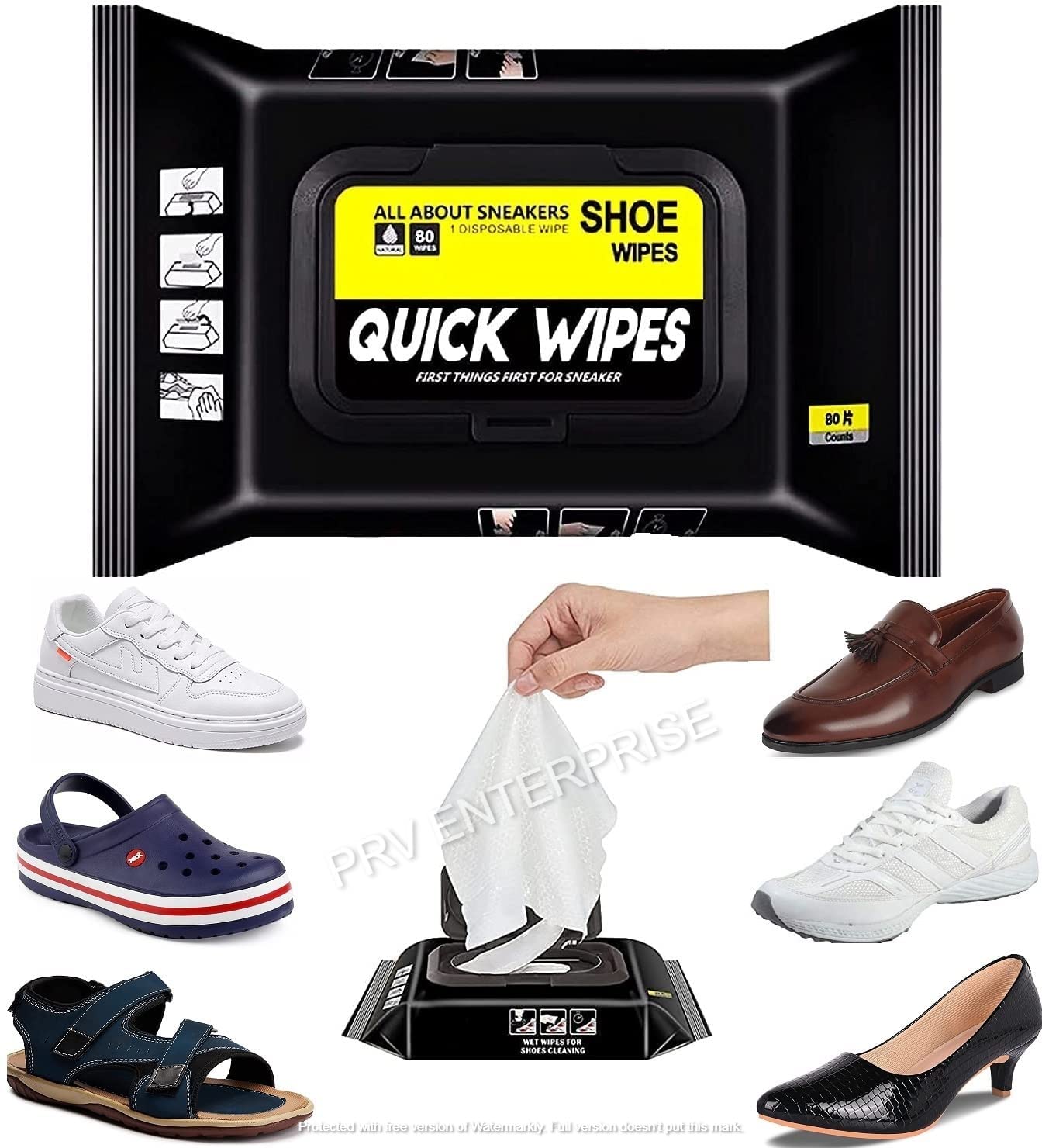 Premium Sneaker Wipes Shoe Wipes (1 Pack of 80 Pcs) Instant Sneaker Cleaner Shoe Cleaning Wipes Sneaker Wipes for Shoes Quick Remove Dirt Stain Shoe Cleaner Wipes Shoe Wipes for Sneakers Cleaning Kit (B0C1N1NJT6) Amazon Price History, Amazon Price Tracker