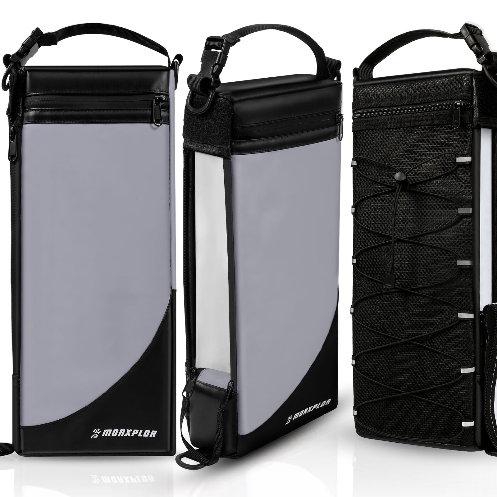 MORXPLOR Golf Cooler Bag - 6 Can Insulated Beer Sleeve Soft Cooler, Small Hidden Golf Cart Accessories for Men,Golf Club Bag Accessories