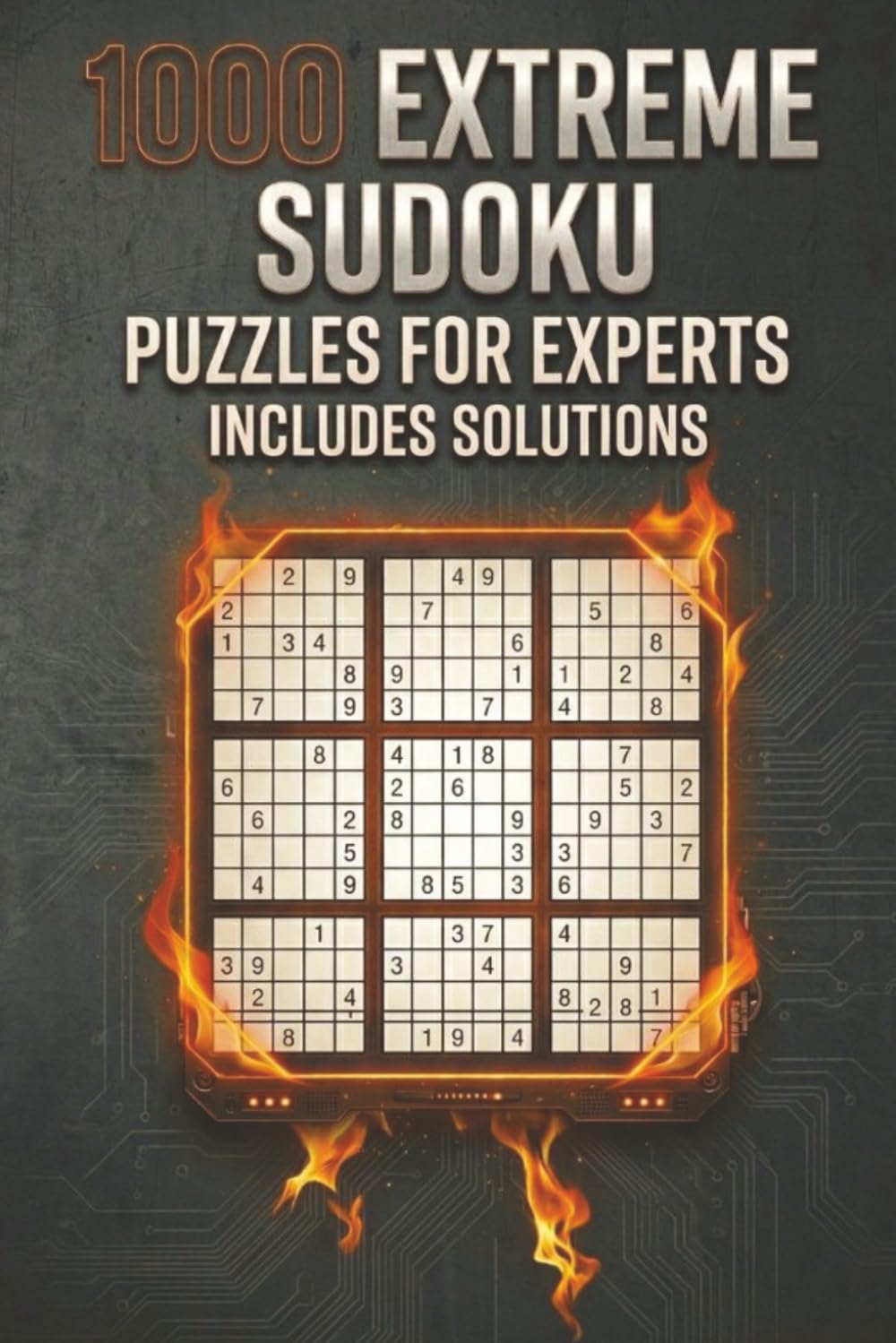 1000+ Extreme Sudoku Puzzle Book for Adults: A Puzzle Book with Over 1000 Extreme Difficulty Sudoku Puzzles