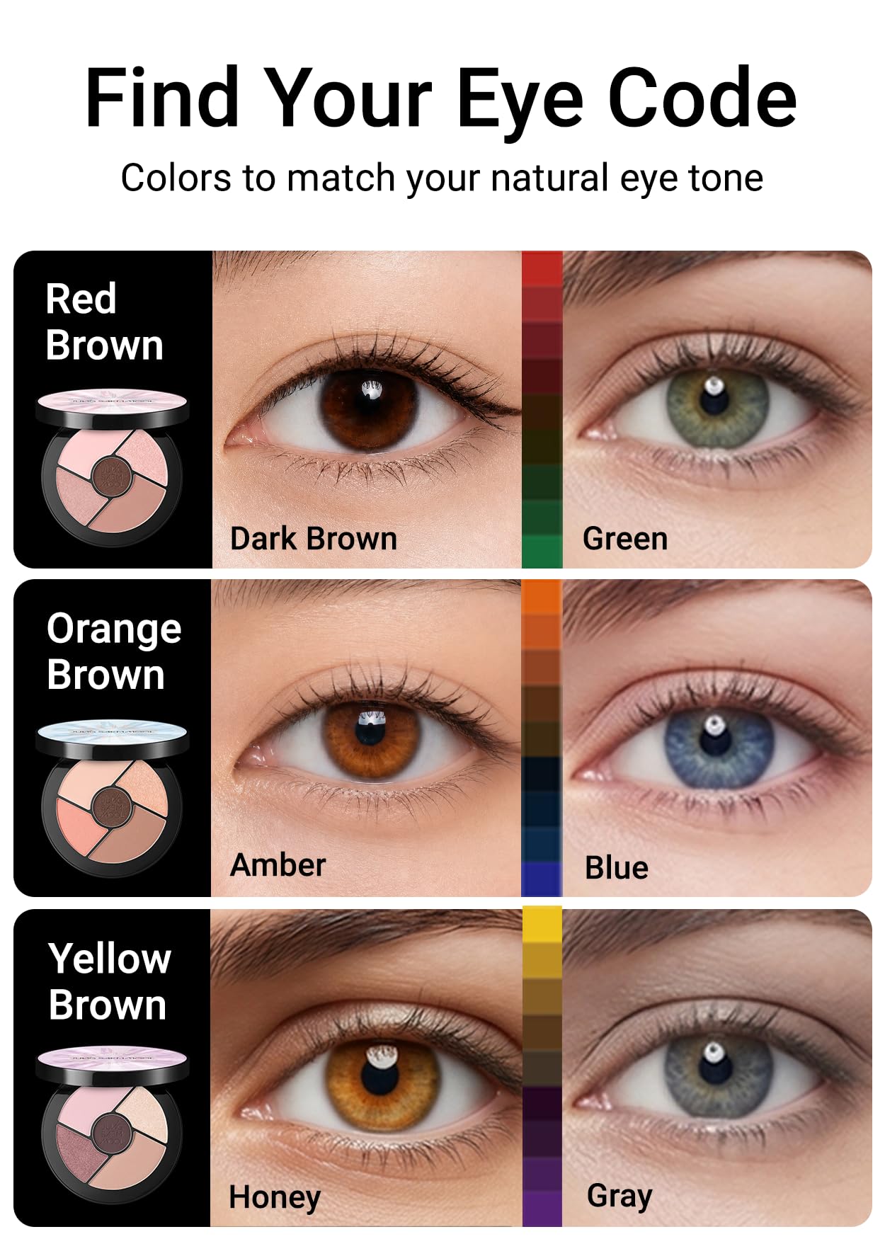 JUNG SAEM MOOL Artist Eye Palette Core 5-Color Eyeshadow Palette