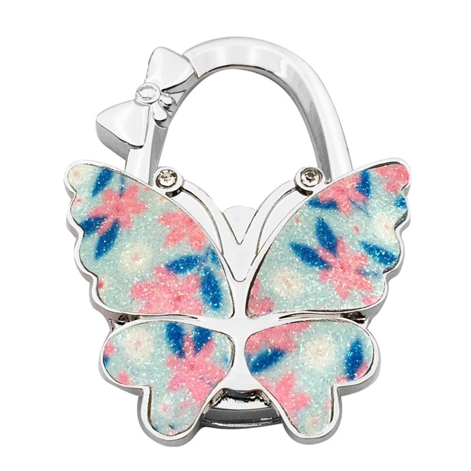 ZYAGH Elegant Bag Hook Portable Butterfly Bowknot Table Hanger(012)