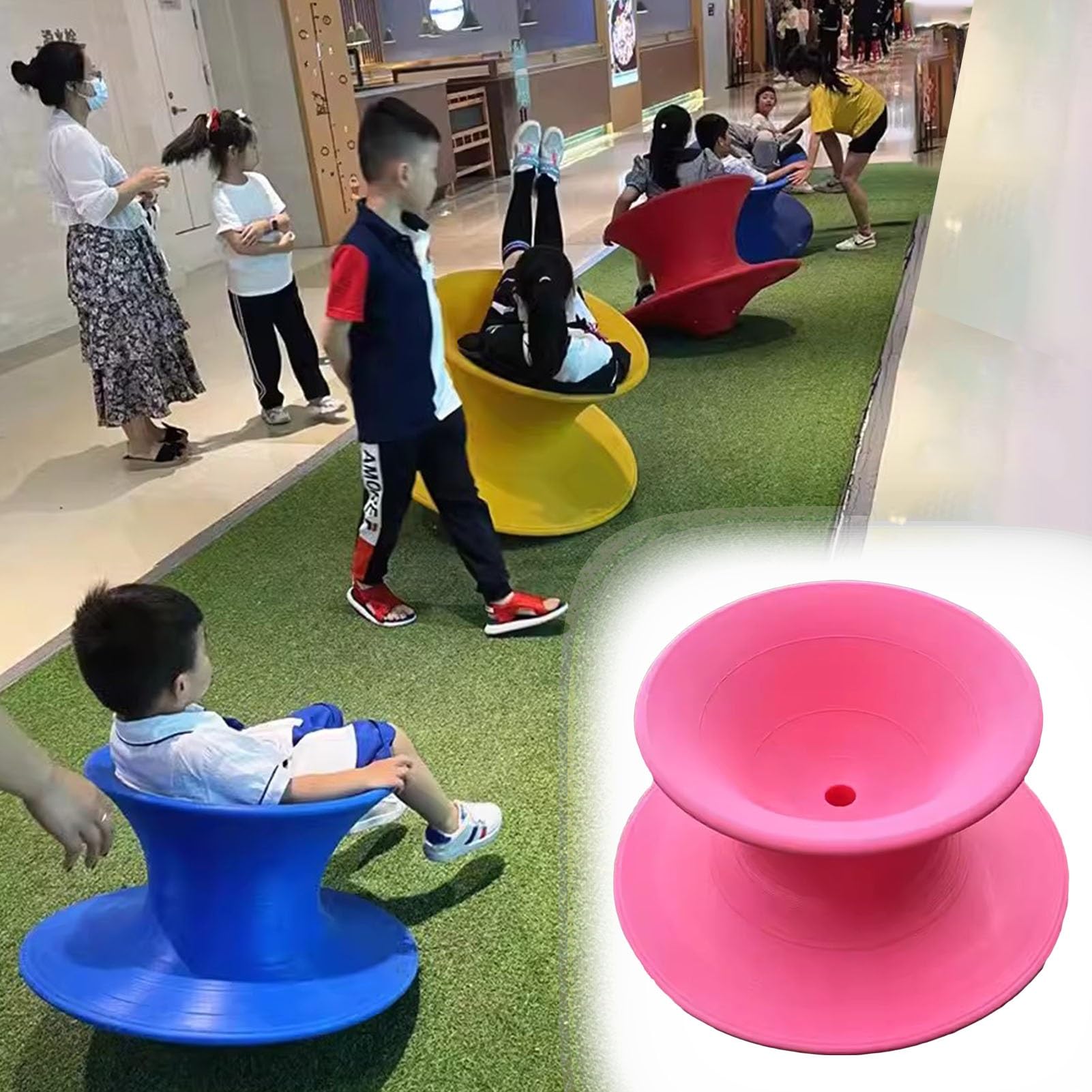 Amazon.com: Tumbler Form Chair Swivel Gyro Spun Chair, Commercial