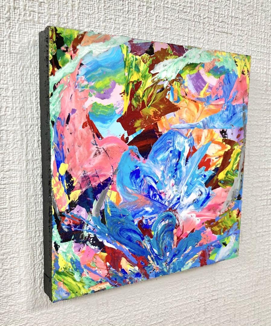 Amazon.co.jp: 原画 色彩 モダンアート アクリル画 現代アート 抽象画 
