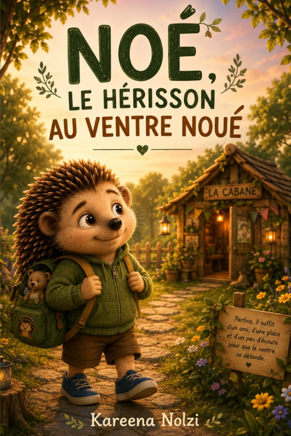 Noé, le hérisson au ventre noué (Les Petits Cœurs Courageux)