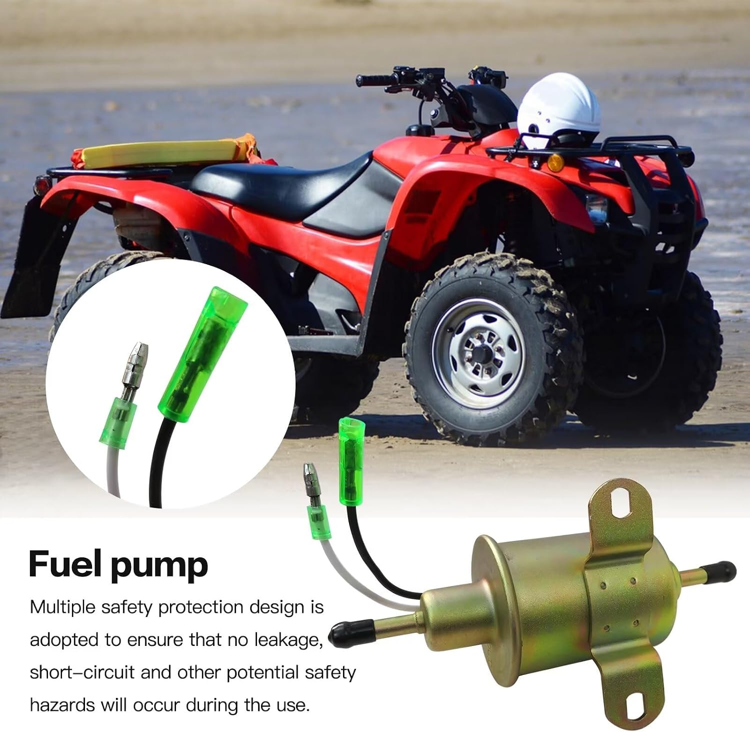 New Fuel Pump for Polaris Ranger 400 500 Replaces 4011545 1999 2000 2001 2002 2003 2004 2005 2006 2007 2008 2009 2010 2011 2012