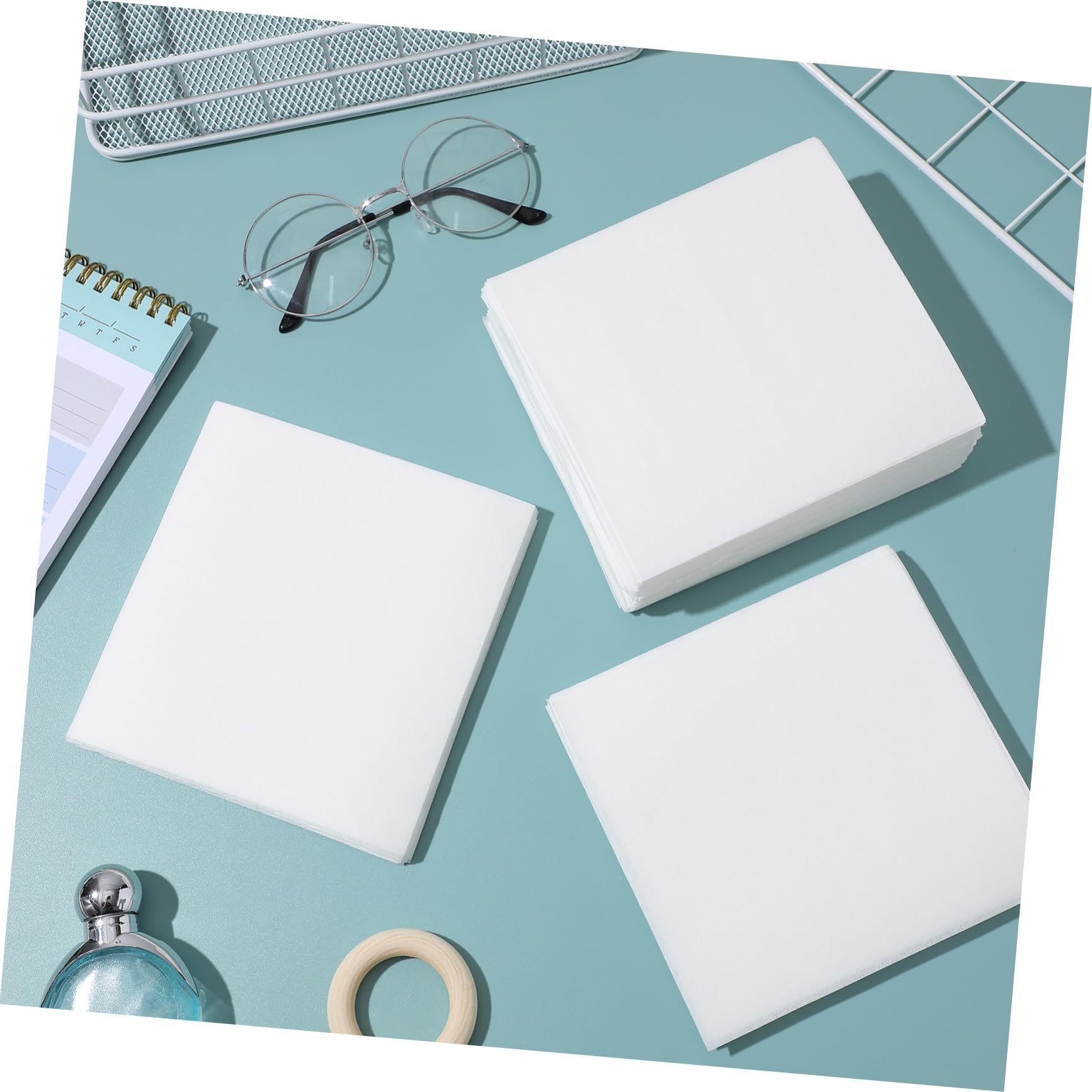 ULTECHNOVO Paños de Limpieza Desechables sin Polvo de 6 Pulgadas para Limpiar Lentes y Pantallas, Absorbentes y Antiestáticos, Ideales para Laboratorio y Dispositivos Electrónicos