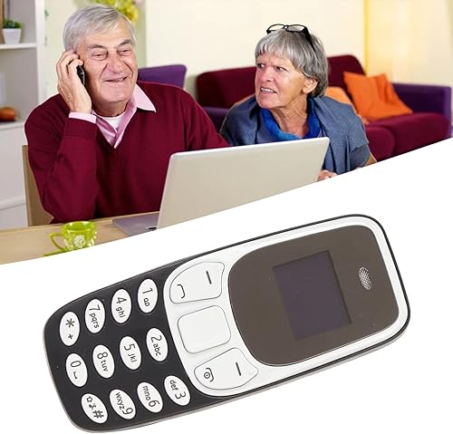 Miniatura 2 de Zopsc BM10 Mundos más pequeño teléfono móvil desbloqueado, GSM 2 en 1 Mini teléfono móvil con manos libres Bluetooth Dialler Dual SIM Card GSM