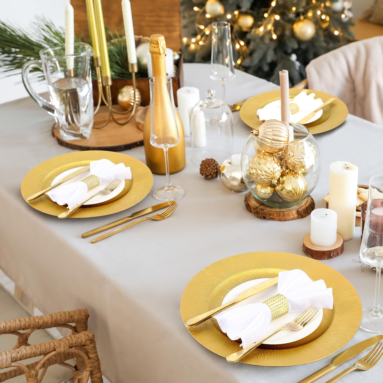 Silver Charger Dollar Tree Gold Chargers Gold Textured Charger