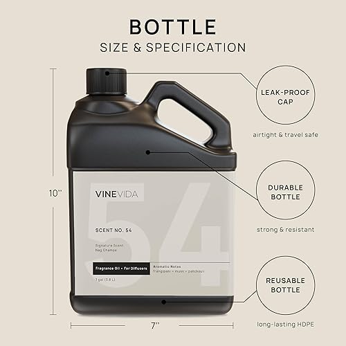 Miniatura 271 de VINEVIDA Aceite de fragancia de cuero genuino para difusores de aire frío, aceites esenciales para recarga de aceite difusor y ambientador