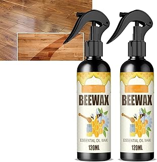 Natural Micro-Molecularized Beeswax Spray, 2023 New Natural Micro-Molecularized Beeswax Spray, Beeswax Furniture Polish Wood Wax Spray, Bees Wax Furniture Polish And Cleaner, Furniture Care (2pc)